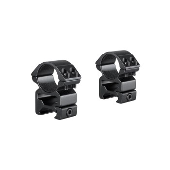 Hawke Match Mounts 22114 - Weaver 1" High Hawke Match Mounts 22114 - Weaver 1" High
